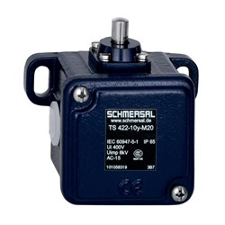 Schmersal 101056572 Position Switch Offset Roller Lever 1NO 72mm H x 40mm W x 60mm D W Silver Contact
