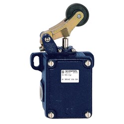 Schmersal 101059115 Medium-Duty Position Switch Roller Lever 1NO-1NC 100mm W Brass Silver Contact