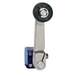 Schmersal 101059593 Medium-Duty Position Switch Roller Lever 1NO-1NC Grey Cast Iron Galvanized Silver Contact