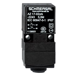 Schmersal 101138333 Safety Switch with Separate Actuator 230VAC 1NO+1NC 6m Cable
