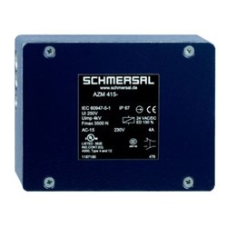 Schmersal 101186884 Solenid Interlock Switch 24VAC/VDC 2NC+2NO