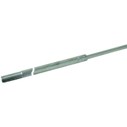 DEHN 103233 Air-Termination Rod 16mm Dia 2500mm L Aluminium Magnesium Silicon Alloy