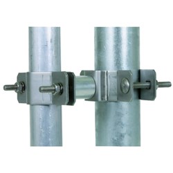 DEHN 105161 Fixing Clamp 12mm W 4mm D 20mm H Stainless Steel