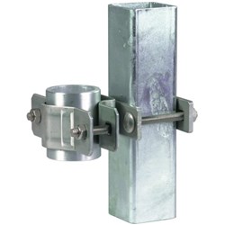 DEHN 105356 Railing Clamp 12mm W 4mm D 15mm H M8 x 40mm M8 x 70mm Stainless Steel