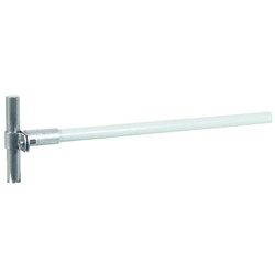 DEHN 106185 ISO Spacer Without Fixing Element 1015mm L 6mm W 2mm D 103mm H Stainless Steel