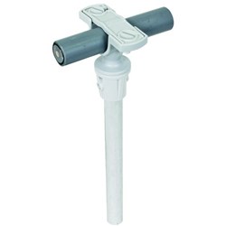 DEHN 106812 Spacer W/Holder M6 x 13mm Screw 1000mm L 7mm W 3mm D 105mm H M8 Plastic Grey