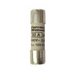Mersen 14G32 Fuse Link 32A 500VAC Cylindrical Ferrule 14mm Dia x 51mm L 120kA Ceramic gG