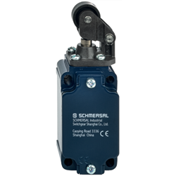 Schmersal 151152788 Offset Roller Lever Limit Switch Die Cast Light Alloy Silver Contact