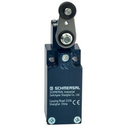 Schmersal 151164475 Roller Plunger Limit Switch Roller Lever NO-NC 30mm W Metal Die Cast Zinc Silver Contact