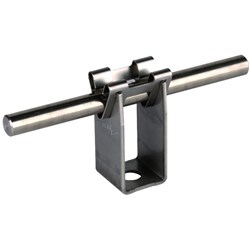 DEHN 207029 Conductor Holder Grip Clamp Mount 32mm L 3mm W 2mm D 5mm H 304 Stainless Steel