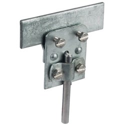 DEHN 251002 Seam Clamp 0.7-5mm M6 x 12mm Screw Steel