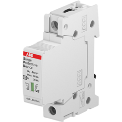 ABB 2CTB815710R3000 Surge Protective Device 12.5kA 2-P 80kA 400/690V Plug-In IP20