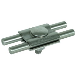 DEHN 306029 Parallel Connector M10 x 35mm Screw 4mm W 5mm H Stainless Steel