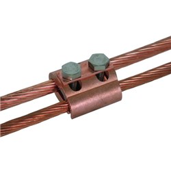 DEHN 306101 Parallel Connector M10 x 50mm Screw 5mm W 6mm H Copper