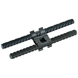 DEHN 308136 Rebar Clamp 12mm 12mm Parallel Connector Steel