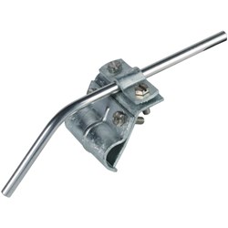 DEHN 339010 Gutter Clamp W/Cleat 7-10mm M6 x 20mm Screw Steel