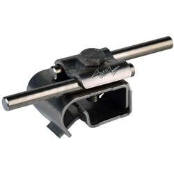 DEHN 339059 Gutter Clamp W/Double Cleat 8-10mm M8 x 20mm M8 x 25mm Screw Stainless Steel