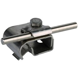DEHN 339069 Gutter Clamp W/Clamping Frame 6-10mm M8 x 20mm M8 x 25mm Screw Stainless Steel