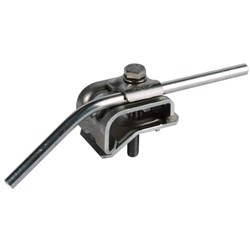 DEHN 339101 Gutter Clamp W/Clamping Frame 8-10mm M8 x 60mm Screw Aluminium