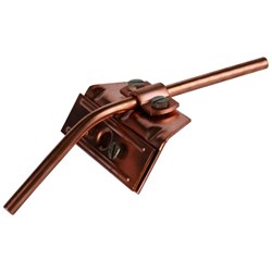 DEHN 343007 Gutter Board Clamp W/Cleat 7-10mm M6 x 20mm Screw Copper