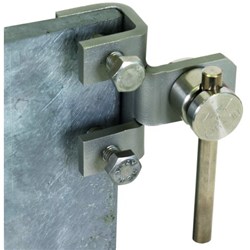 DEHN 372129 Vertical Connection Clamp W/KS Connector 3-18mm M8 x 25mm Screw Stainless Steel