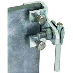 DEHN 372210 Horizontal Connection Clamp 3-18mm M8 x 25mm Screw Steel