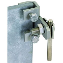 DEHN 372219 Horizontal Connection Clamp 3-18mm M8 x 25mm Screw Stainless Steel