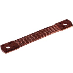 DEHN 377007 Bridging Braid Blind Rivets Drilling Screws 180mm L 3mm W 18mm H Copper