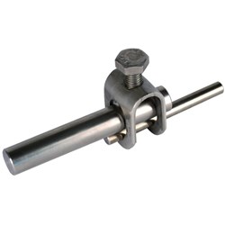 DEHN 380029 Rod Clamp M10 x 25mm Screw 8-10mm 16mm Stainless Steel