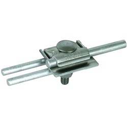 DEHN 380110 Air-Termination Rod Clamp M10 x 45mm Screw 10mm Aluminium