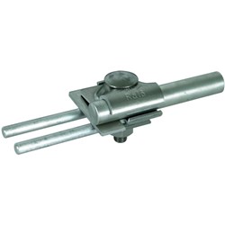 DEHN 380116 Air-Termination Rod Clamp M10 x 45mm Screw 16mm Aluminium