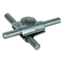 DEHN 391069 MV Clamp W/Head Screw 10mm M10 x 35mm Screw Stainless Steel