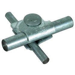 DEHN 392060 MV Clamp 8-10mm 16mm M10 x 40mm Screw Steel