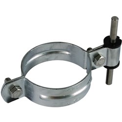 DEHN 425076 Conductor Holder W/Hexagon Screw and Spring Washer M8 x 20mm Screw 8mm W 4mm D 15mm H Steel