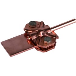 DEHN 454107 Connector Clamp 7-10mm 30-40mm M8 x 20mm Screw Copper