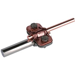 DEHN 460507 Bimetallic Disconnecting Clamp 8-10mm 16mm M8 x 20mm Screw Copper Steel