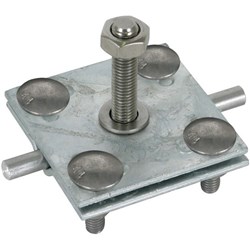 DEHN 478141 Connection Clamp 7-10mm 30-40mm M10 x 45mm M8 x 25mm Screw Steel