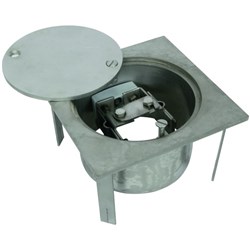 DEHN 549090 UF Test Joint Box 200mm W 105mm D 200mm H Stainless Steel