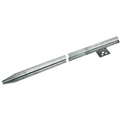 DEHN 635150 Profiled Earth Rod 1500mm L 50mm W 3mm D 50mm H Steel