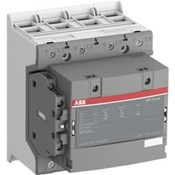 ABB AF116400014 AF Contactor 4P 4NO 160A 55kW 690VAC Double Clamp Panel Mount