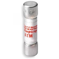 Mersen ATMR2 Power Fuse 2A 600VAC/DC Class CC Rejection 0.41 in Dia x 1.5 in L 200kA Fast Acting