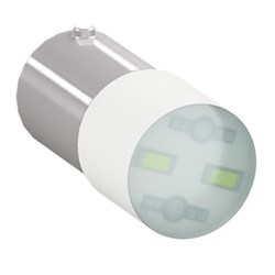 ABB BA9S48LEDB Pilot Device LED Bulb White 48VAC/VDC BA9S Lamp Base
