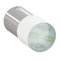 ABB BA9S60LED Pilot Device LED Bulb White 60VAC/VDC BA9S Lamp Base