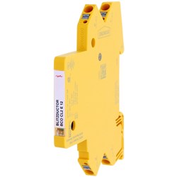 DEHN BCOCL2E12 Compact Arrester 6A 10A 10.6/15VAC/DC 0.6MHz Push-In 35mm DIN Rail 89.7mm H IP20