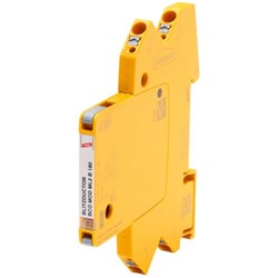 DEHN BCOML2B180 Modular Arrester 3kA 1.5kA 1.2A 127/180VAC/DC Push-In 35mm DIN Rail 89.7mm H IP20