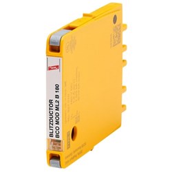 DEHN BCOMODML2B180 Protection Module 3kA 1.5kA 1.2A 127/180VAC/DC 89.7mm H IP20
