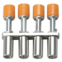 Connectwell CA643/10 10 WAY Insulated Pre Assembled Shorting Link For: CHV4U Terminal Block