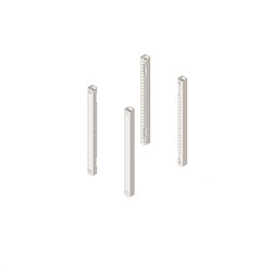 Elsteel CB10210 Corner Bar 200mmL Mild Steel RAL7032 Grey For Techno Modular Switchboards