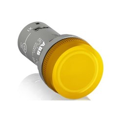 ABB CL2-502Y Compact Pilot Light With Intergrated LED Yellow 24VAC/VDC