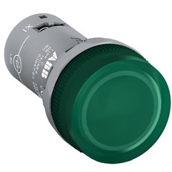 ABB CL2-506G Compact Pilot Light Green 6.3VDC